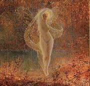 Atkinson Grimshaw Autumn oil painting artist